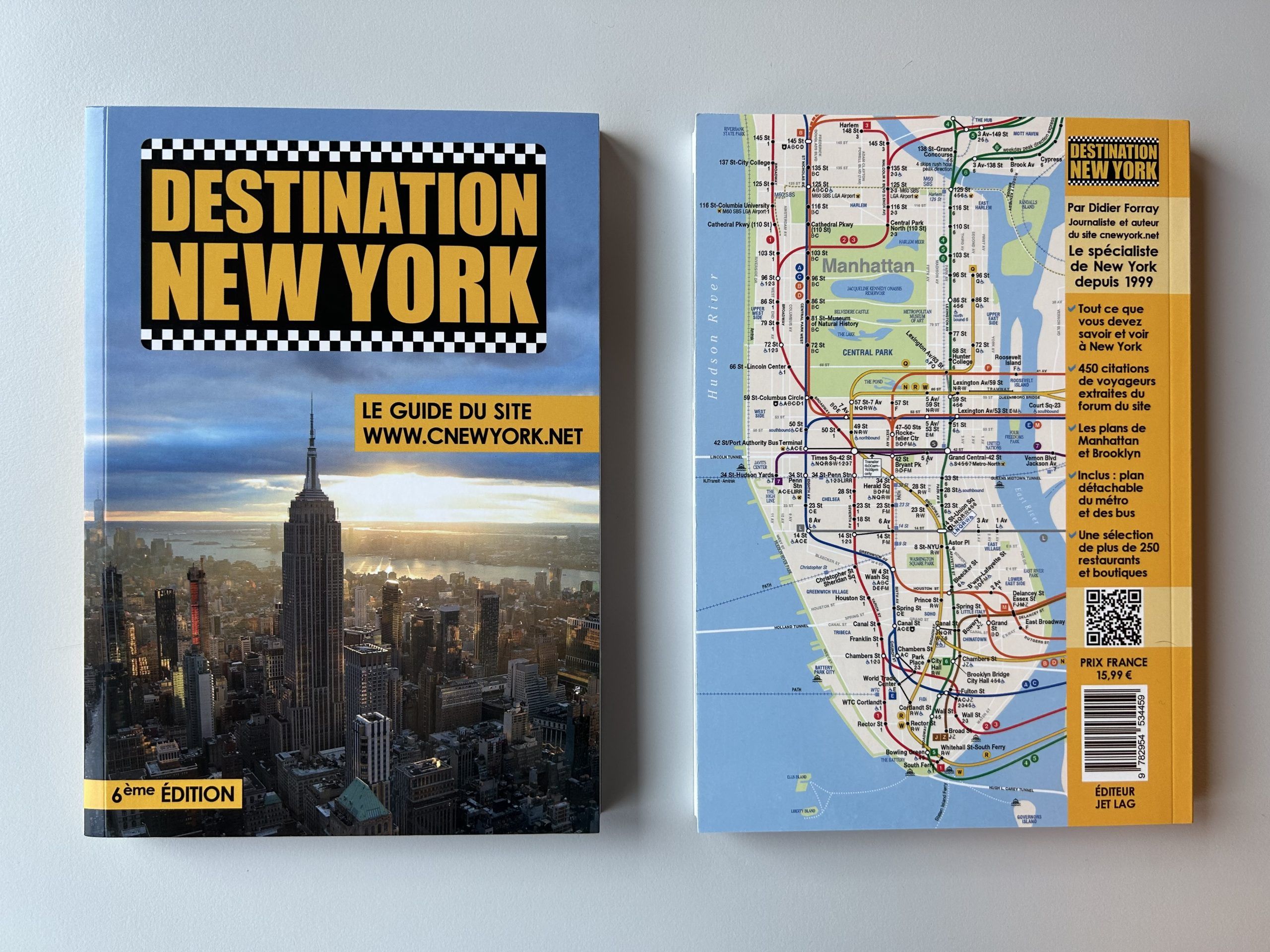 Où commander mon guide papier Destination New York ?