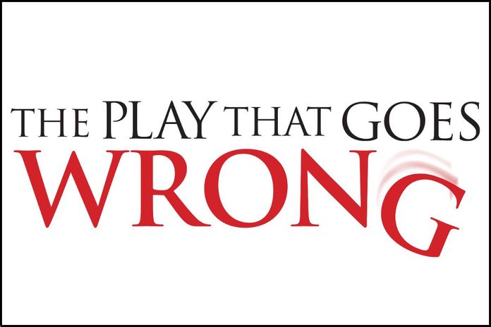 Affiche de la pièce The Play That Goes Wrong à New York