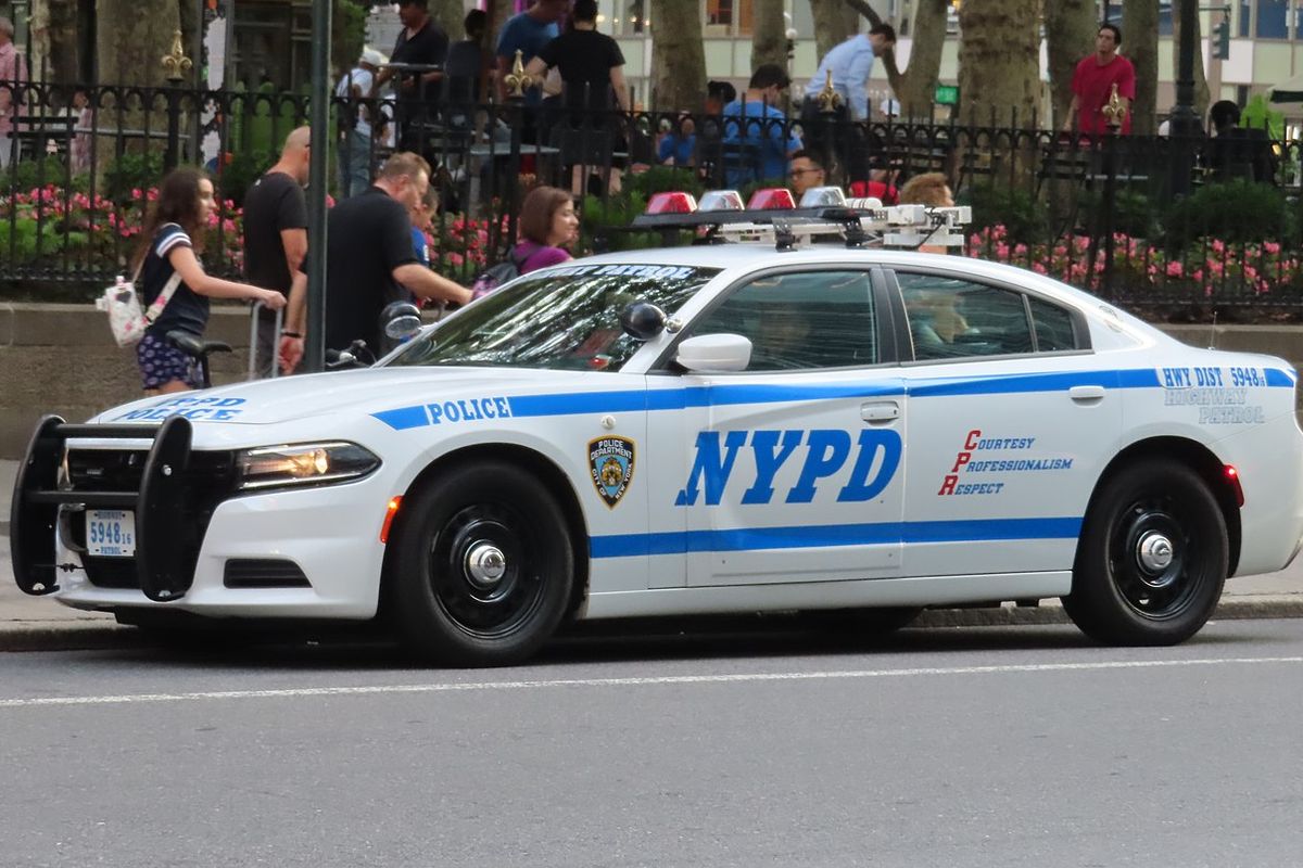 Voiture de police à New York