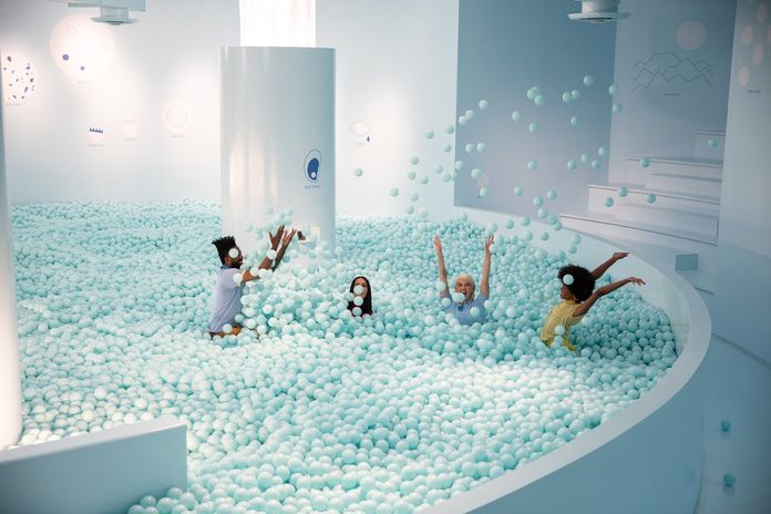 Piscine à balles de la Color Factory New York