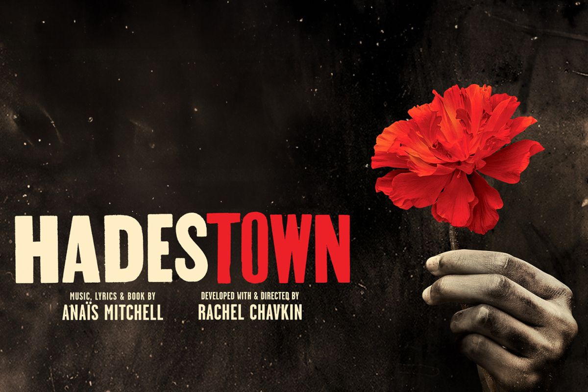 affiche de la comédie musicale Hadestown