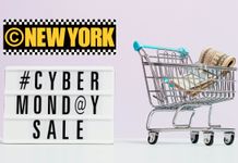 Nos offres spéciales Cyber Monday pour New York Logo pour les promotions du Cyber Monday