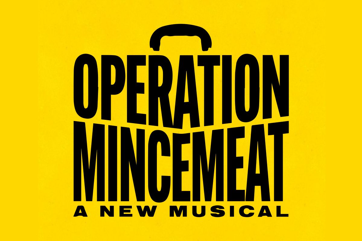 Affiche de la comédie musicale Operation Mincemeat sur Broadway