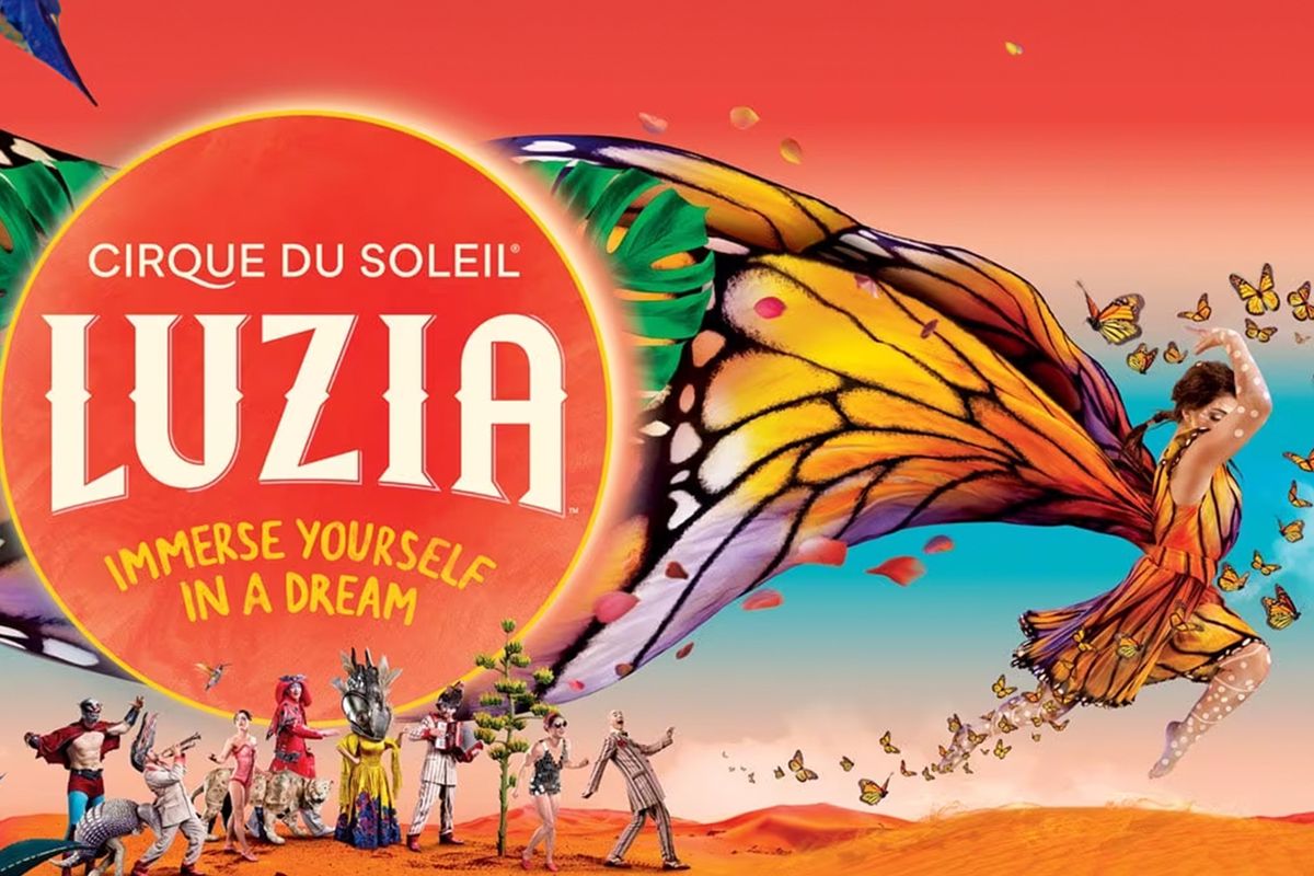 Affiche du spectacle Luzia à New York