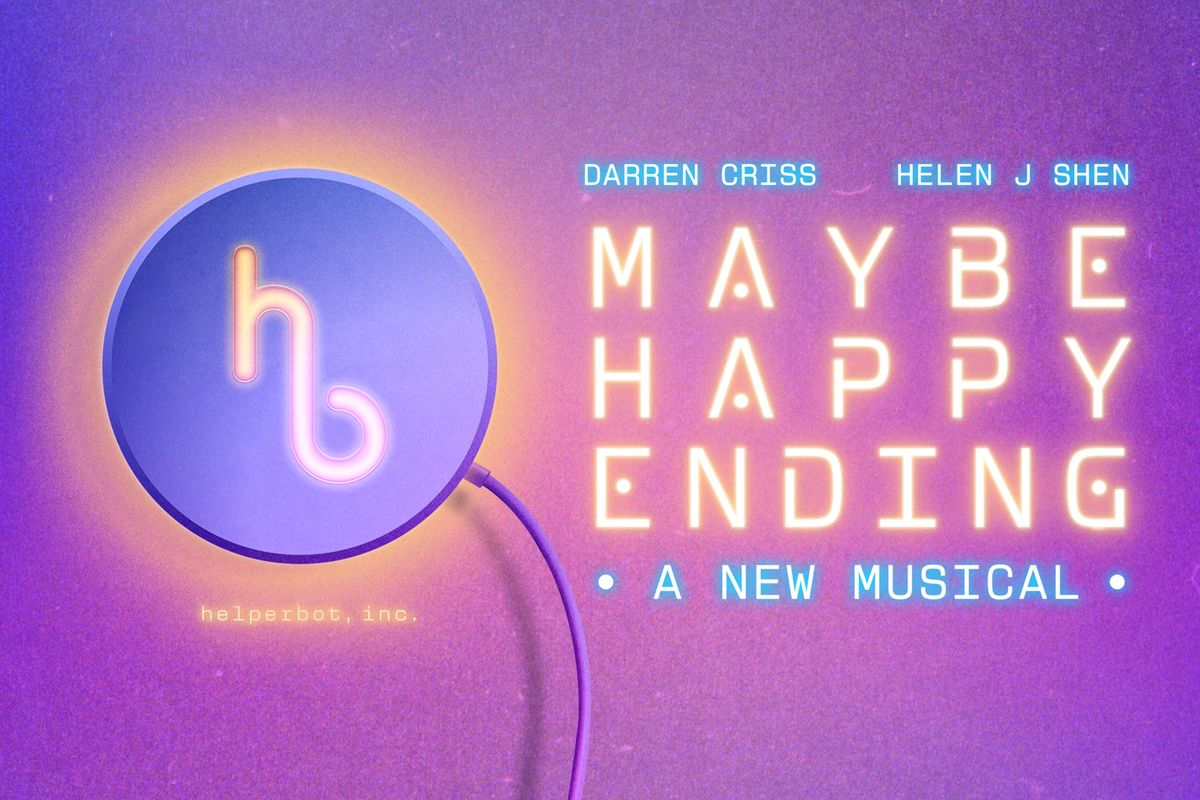 Affiche de la comédie musicale Maybe Happy Ending à New York.