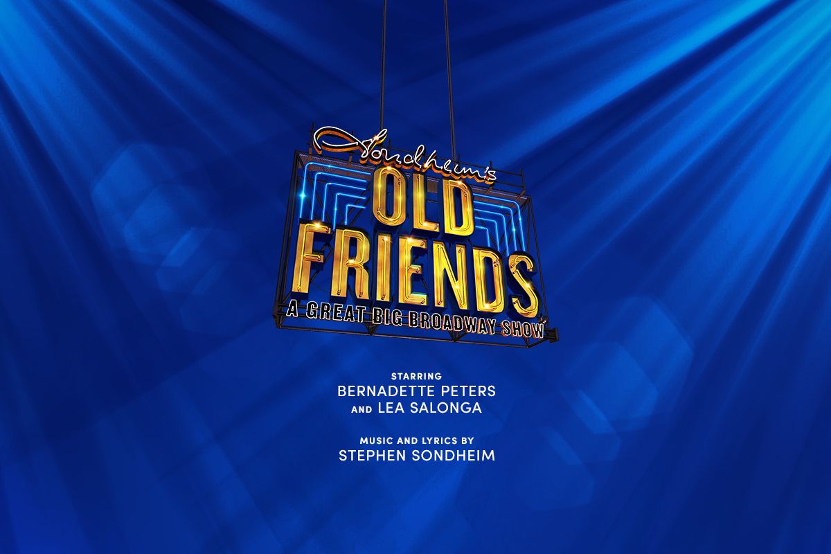 L'affiche de Stephen Sondheim's Old Friends sur Broadway