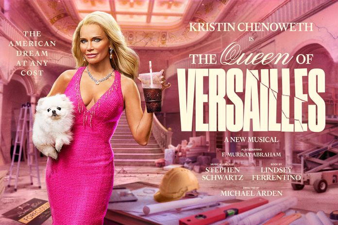 Affiche de la comédie musicale The Queen of Versailles à New York