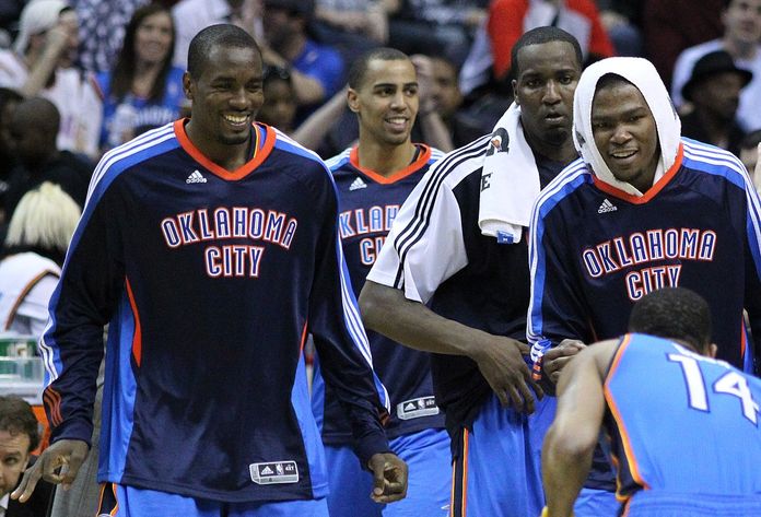 nba-oklahoma-city-thunder Joueurs de l'équipe de NBA des Oklahoma City Thunder