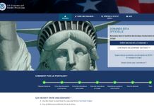 Le prix de l’ESTA augmente de 21 $ à 40 $ en 2025 Capture d'écran du site officiel de l'ESTA