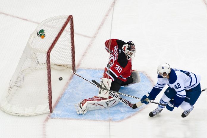 Gardien de l'équipe de NHL des New Jersey Devils