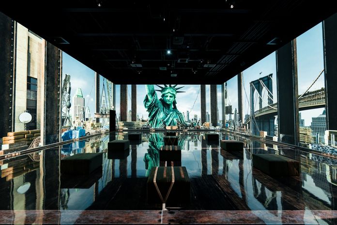 Intérieur du musée Arte Museum de New York