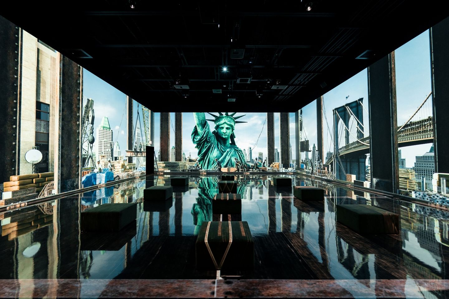 Intérieur du musée Arte Museum de New York