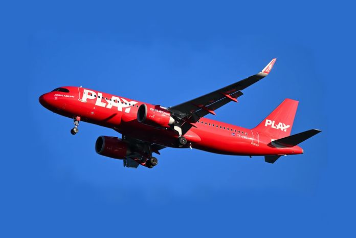 low-cost-play Airbus A320 de la compagnie aérienne islandaise Play