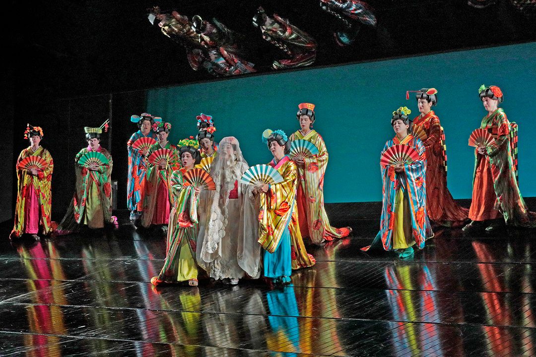 Scène de l'opéra Madame Butterfly