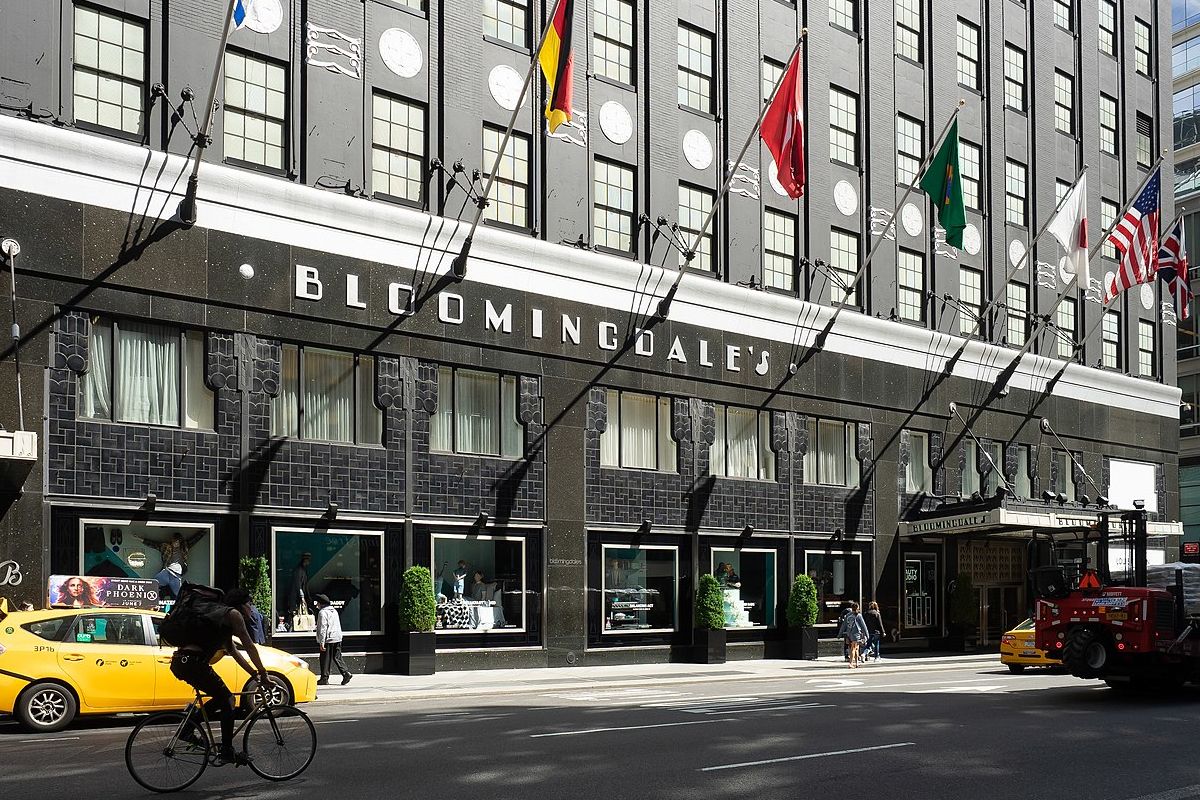 façade du grand magasin bloomingdale's à new york