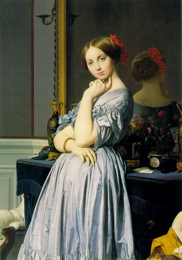 La Comtesse d'Haussonville par Jean-Auguste-Dominique Ingres