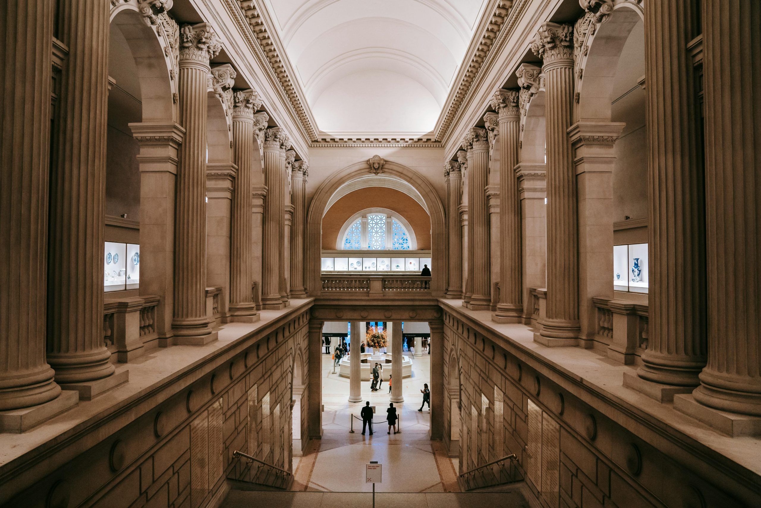 Intérieur du Metropolitan Museum of Art de New York