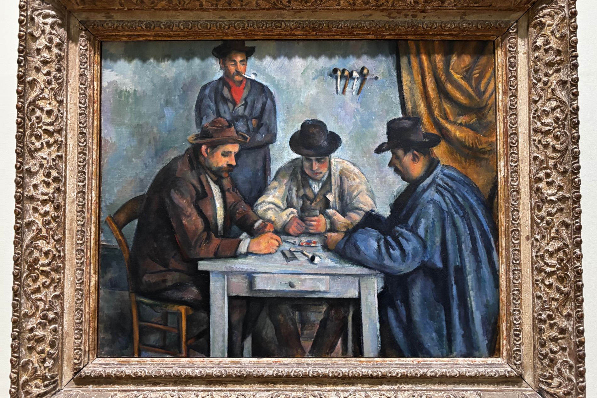 La partie de cartes par Paul Cézanne