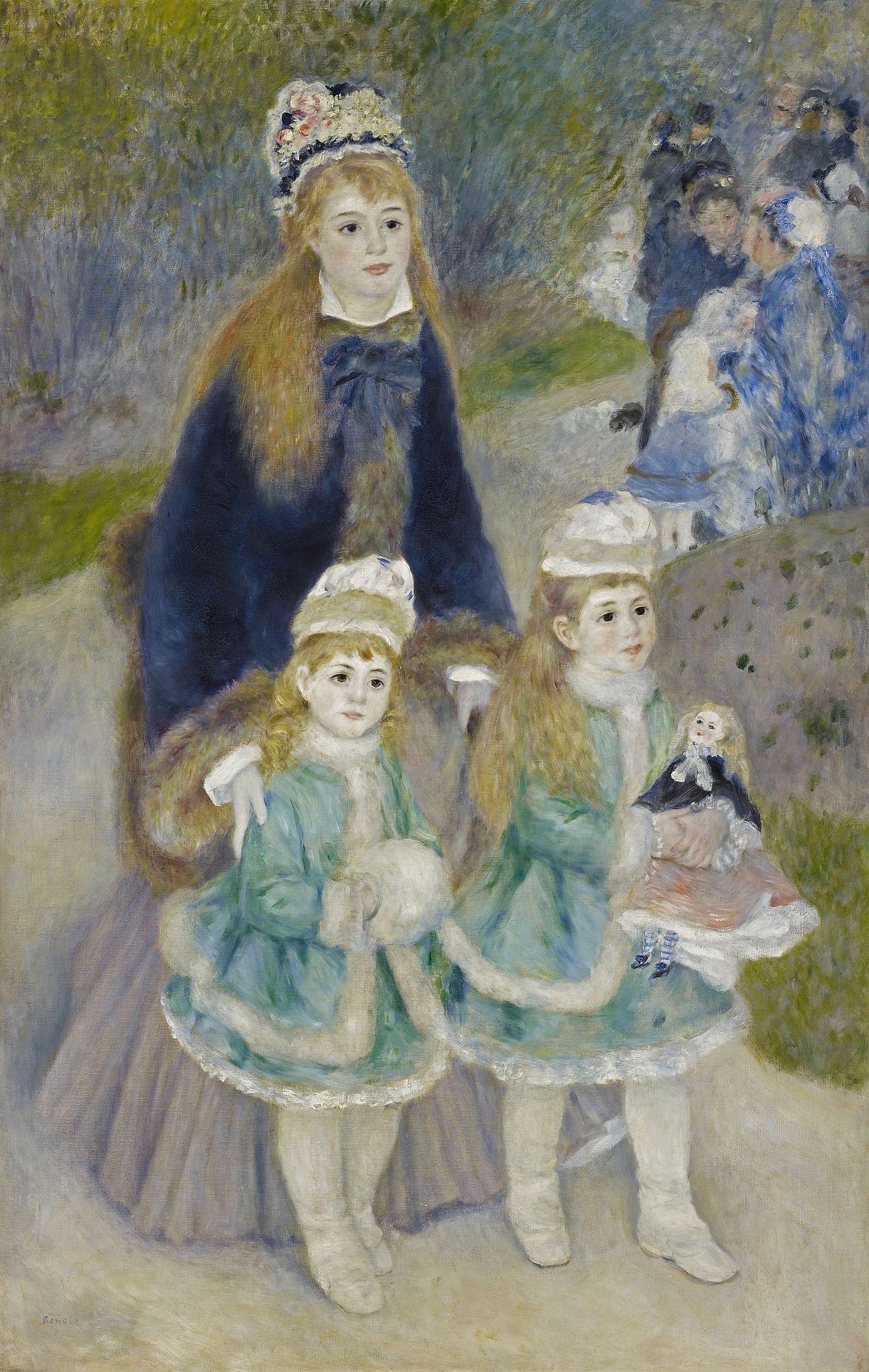 Une mère et ses enfants de Pierre-Auguste Renoir