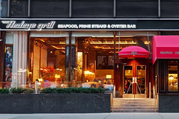 Devanture du restaurant Redeye Grill à New York