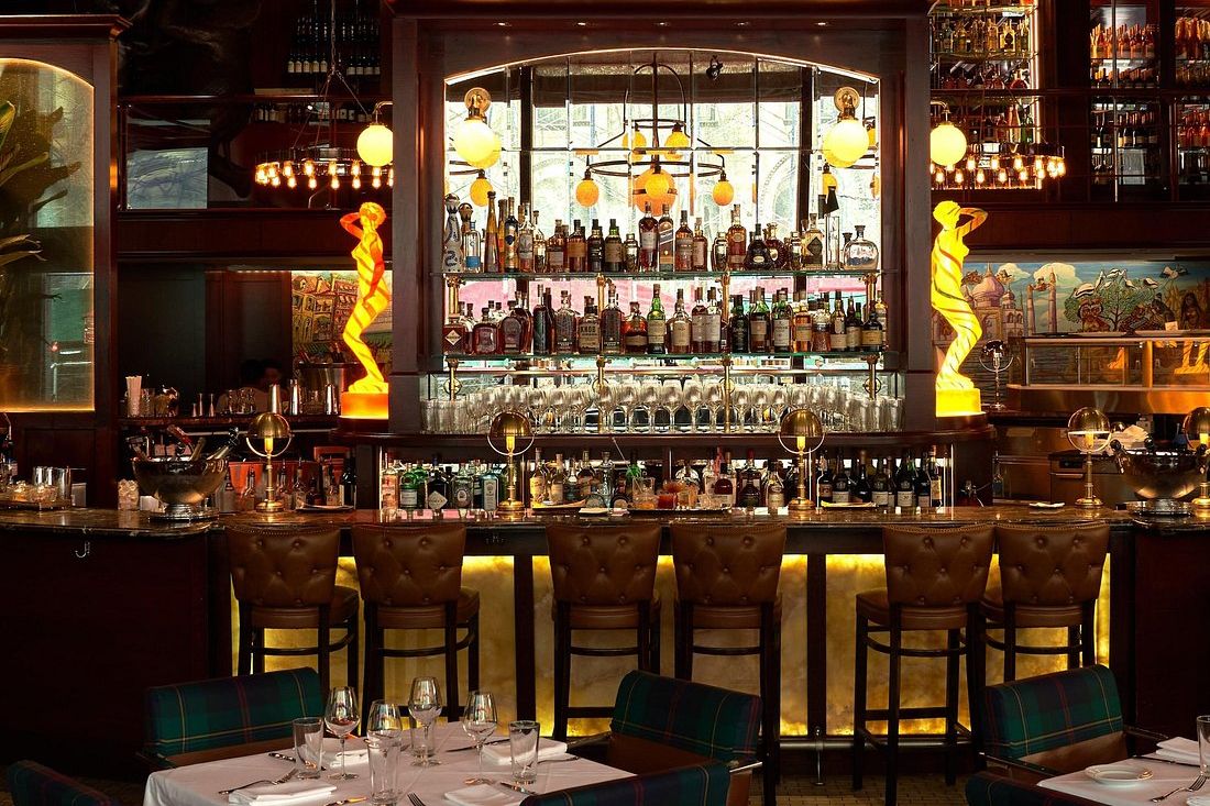 Bar du restaurant Redeye Grill à New York