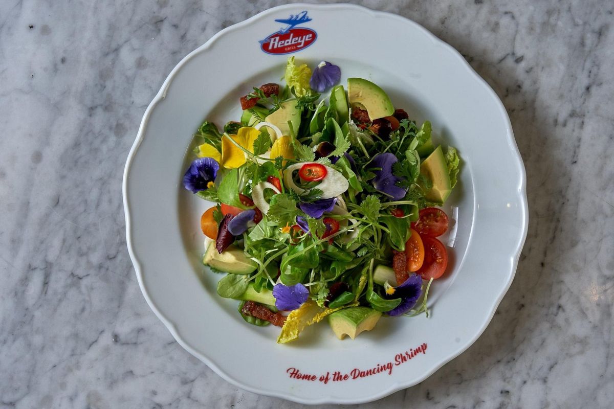 Salade au restaurant Redeye Grill à New York