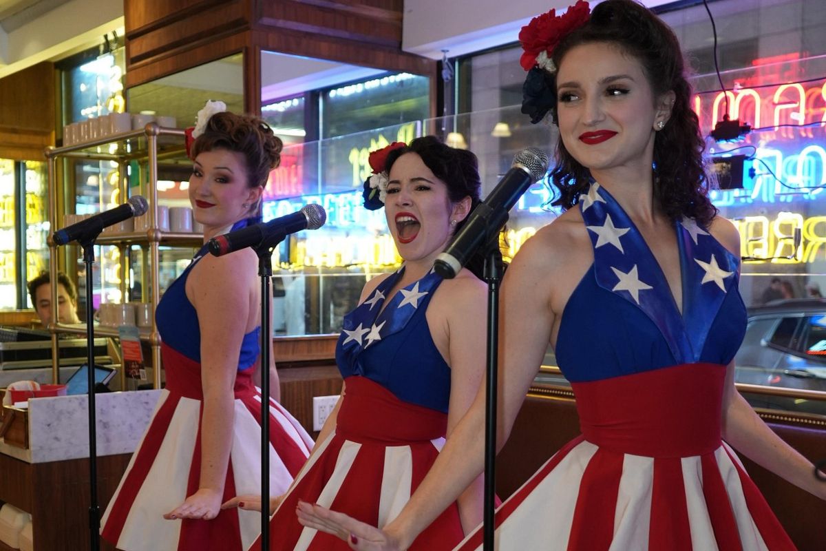 Spectacle de pin-up à New York