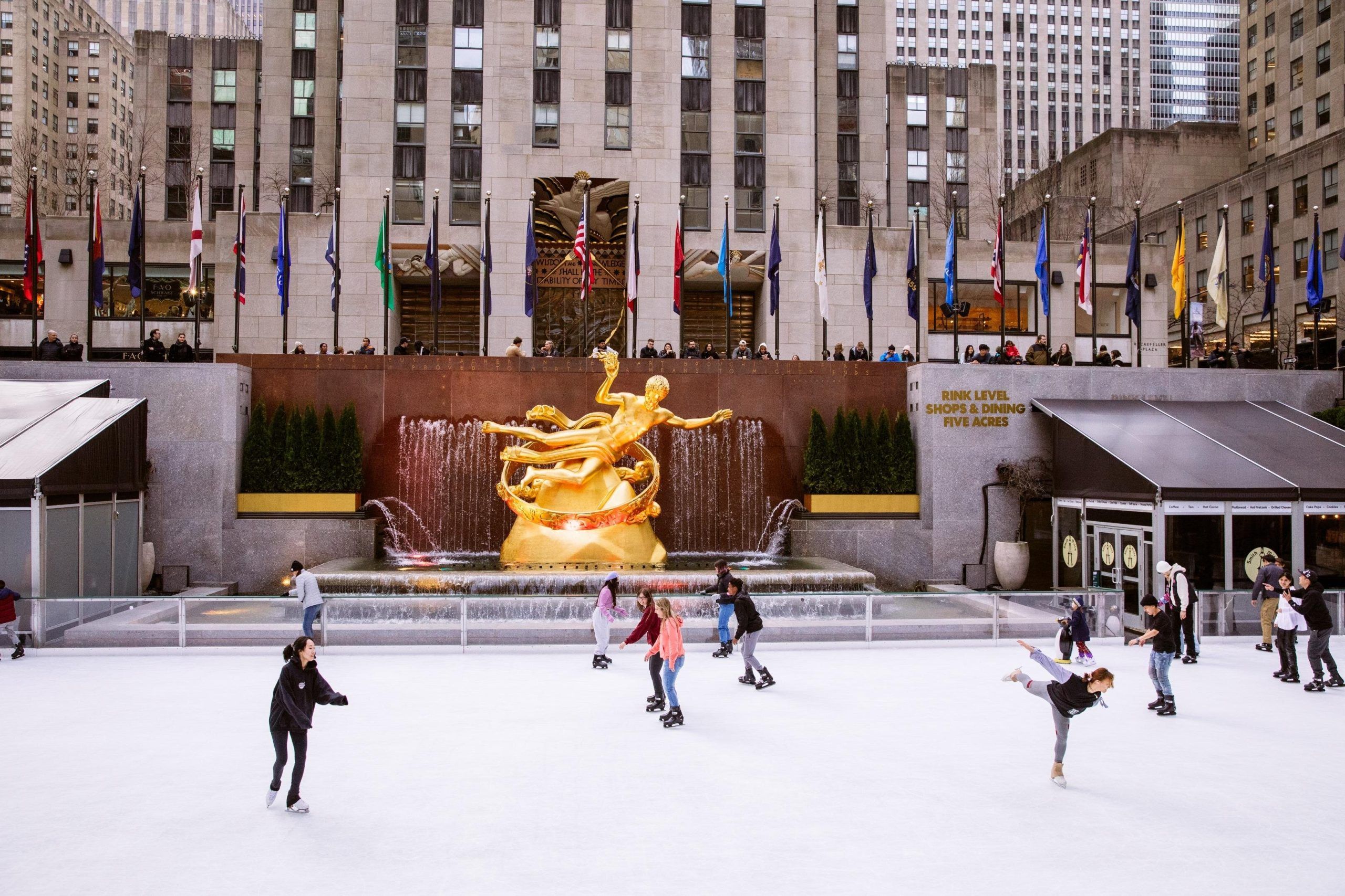 Billets pour la patinoire du Rockefeller Center à New York