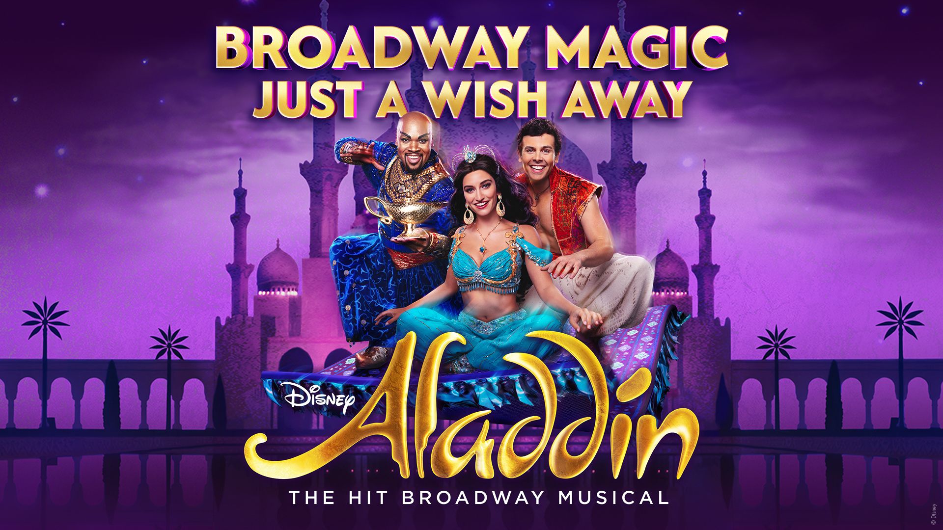 Aladdin sur Broadway comédie musicale New York