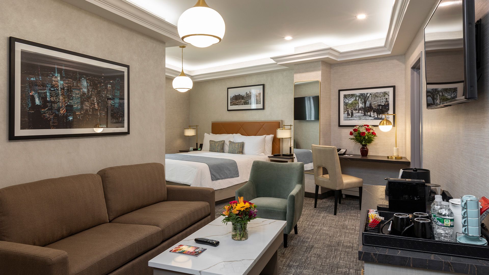 Une Junior King Suite dans l'hôtel Broadway Plaza à New York