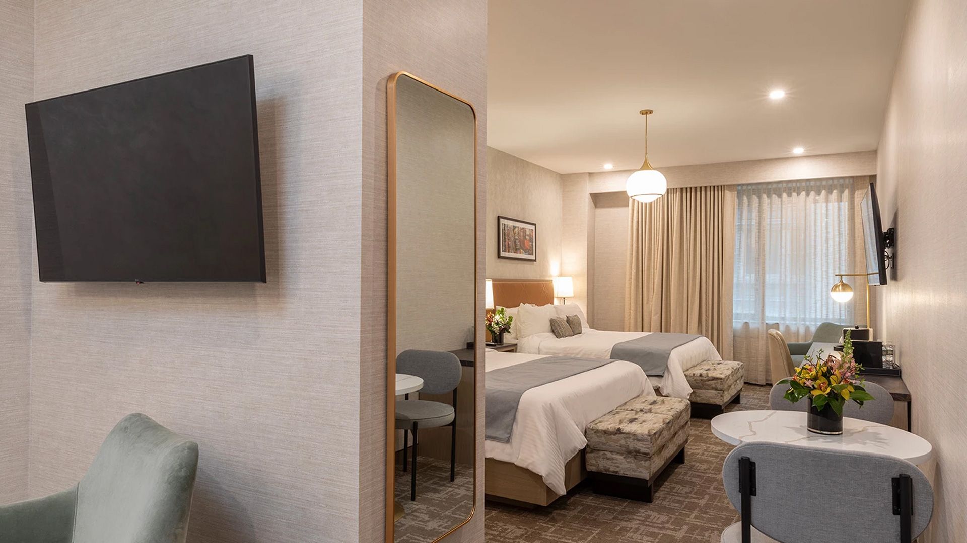 Chambre pour 4 personnes dans l'hôtel Broadway Plaza à New York