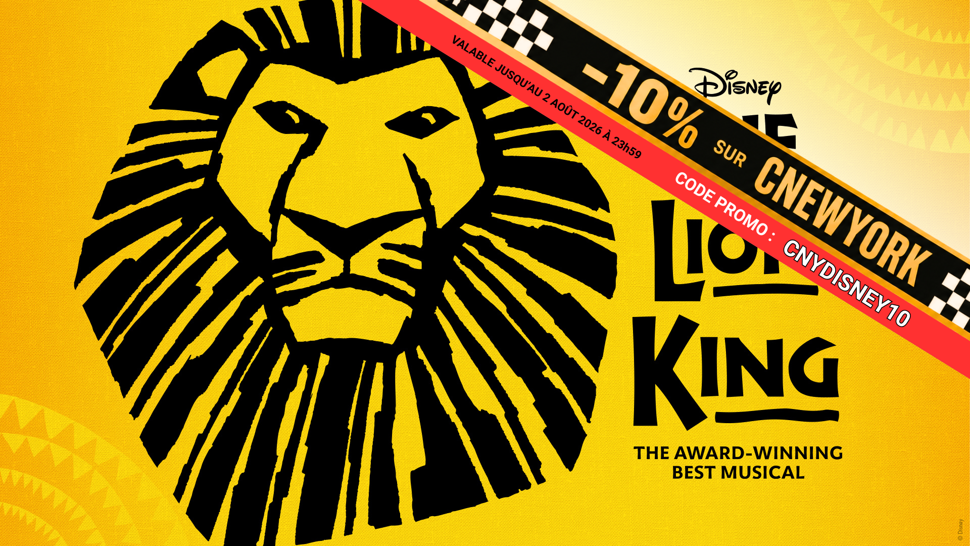 Le Roi Lion (The Lion King) sur Broadway