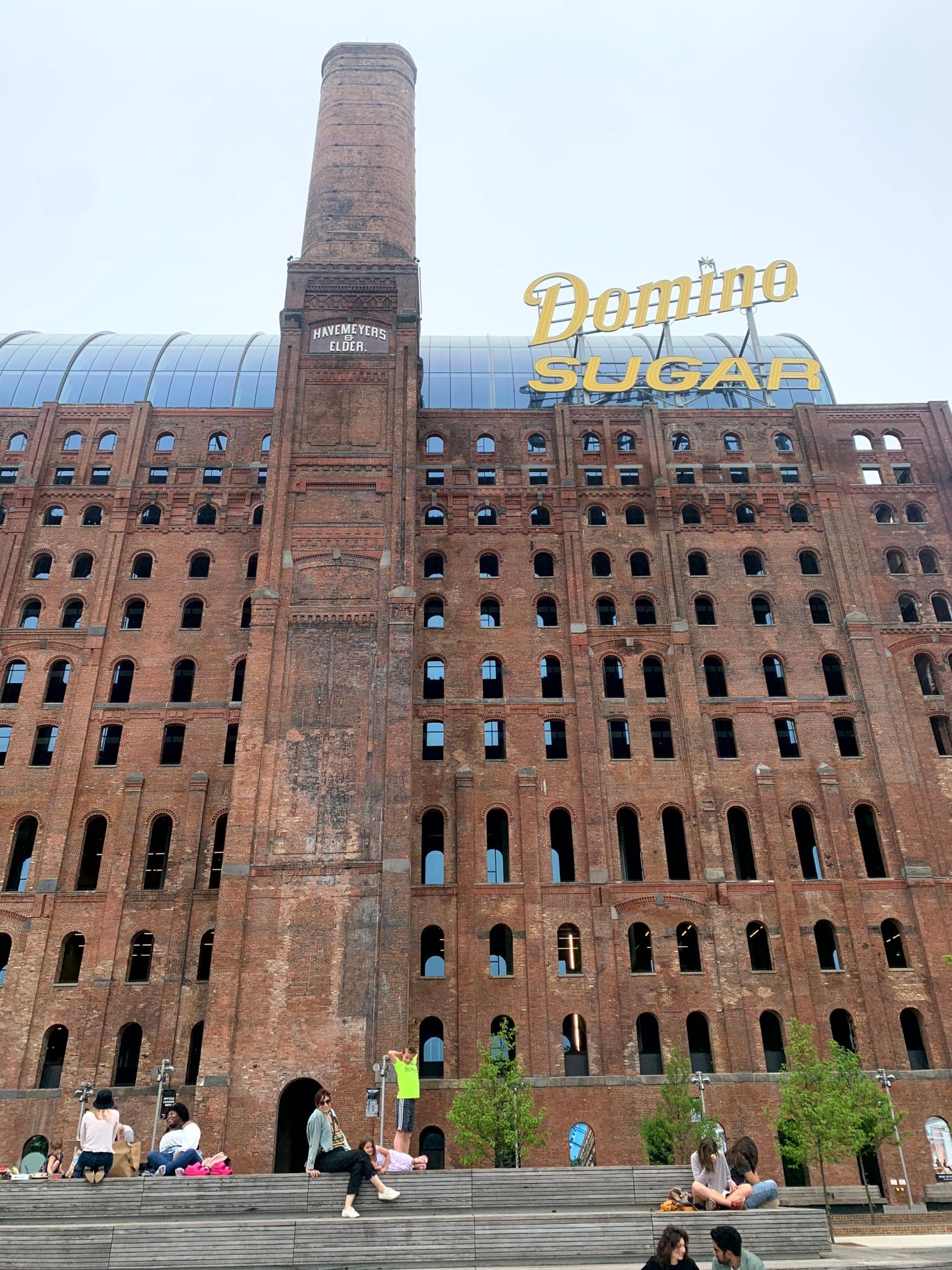 Façade de la Domino Sugar Factory à Brooklyn