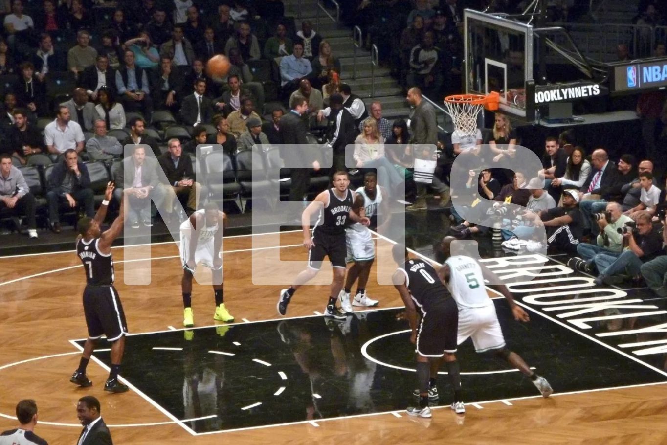 Match des Brooklyn Nets au Barclays Center de New York