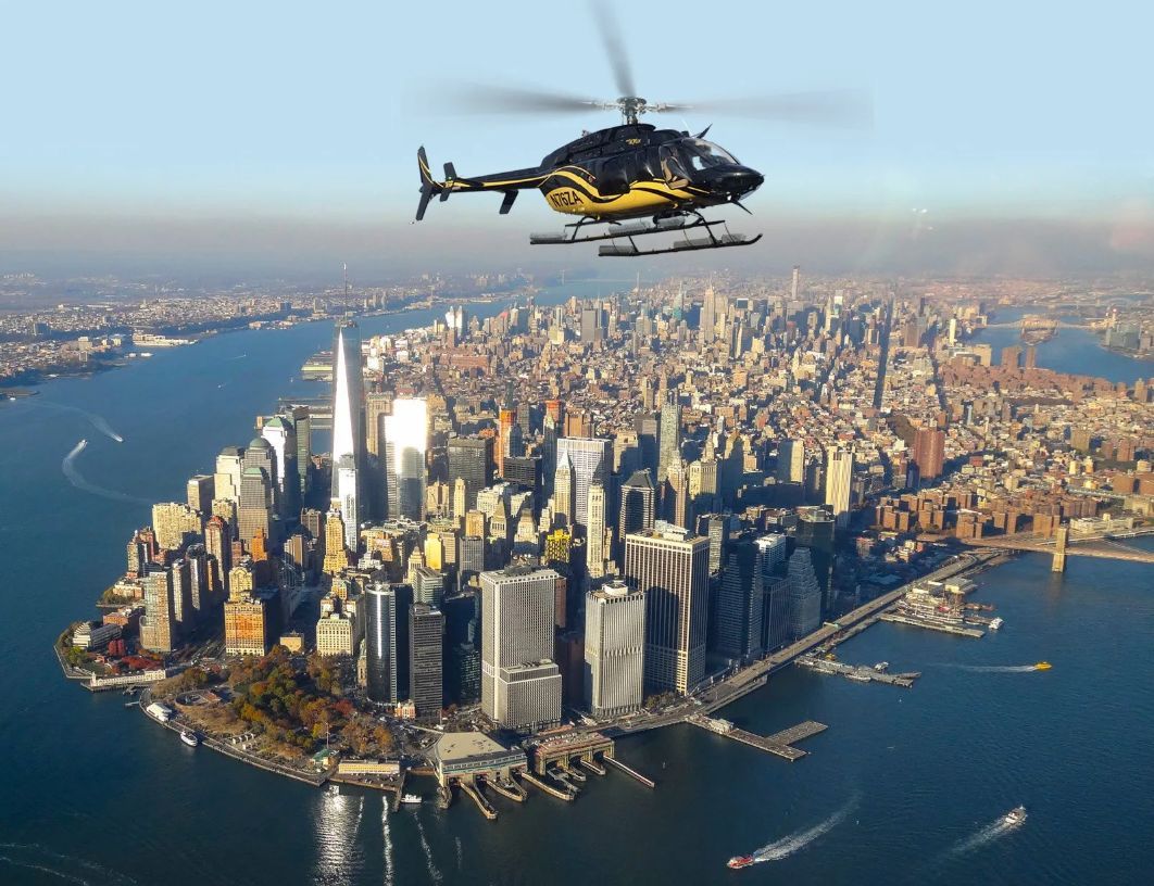 Survol de New York en hélicoptère de 20 minutes