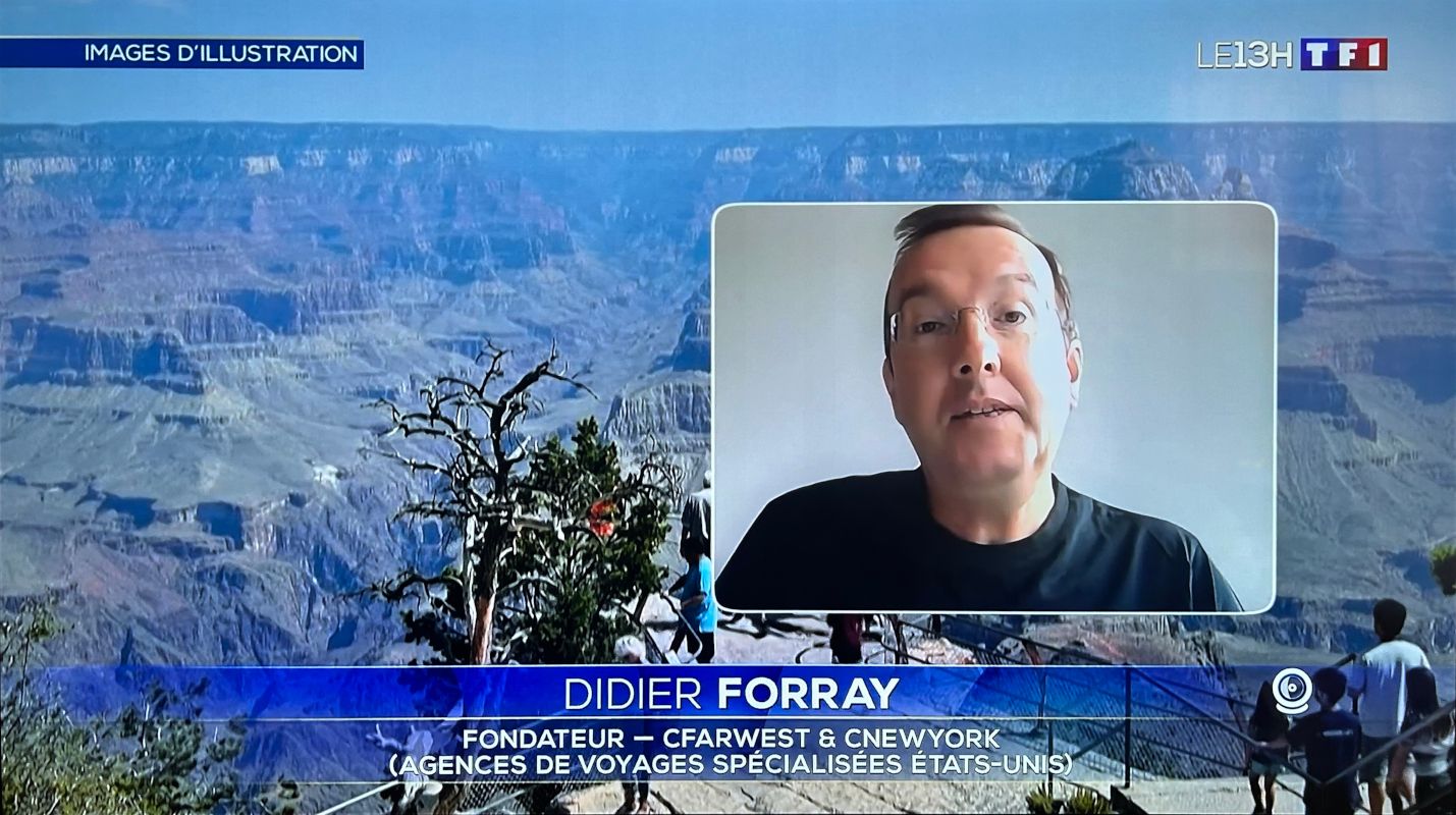 Le fondateur de CNEWYORK au journal de 13h de TF1