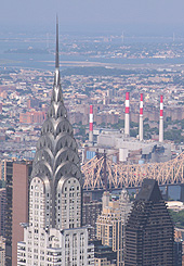 Le Chrysler building, l'un des immeubles emblématiques de New York.