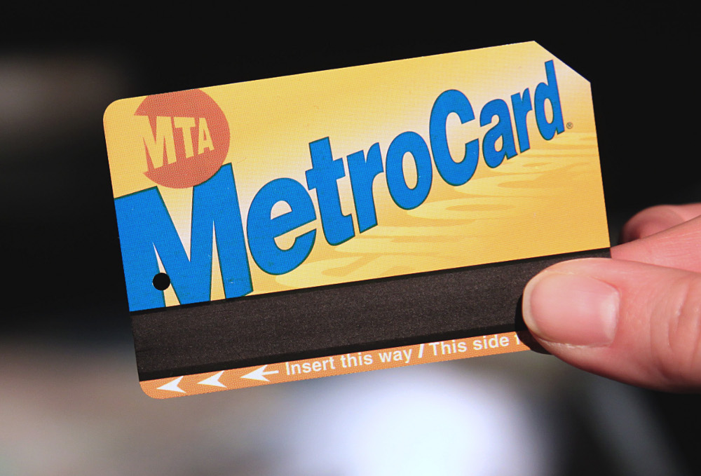Une MetroCard de New York