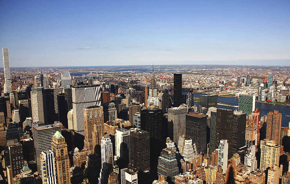 New York depuis l'Empire State building.