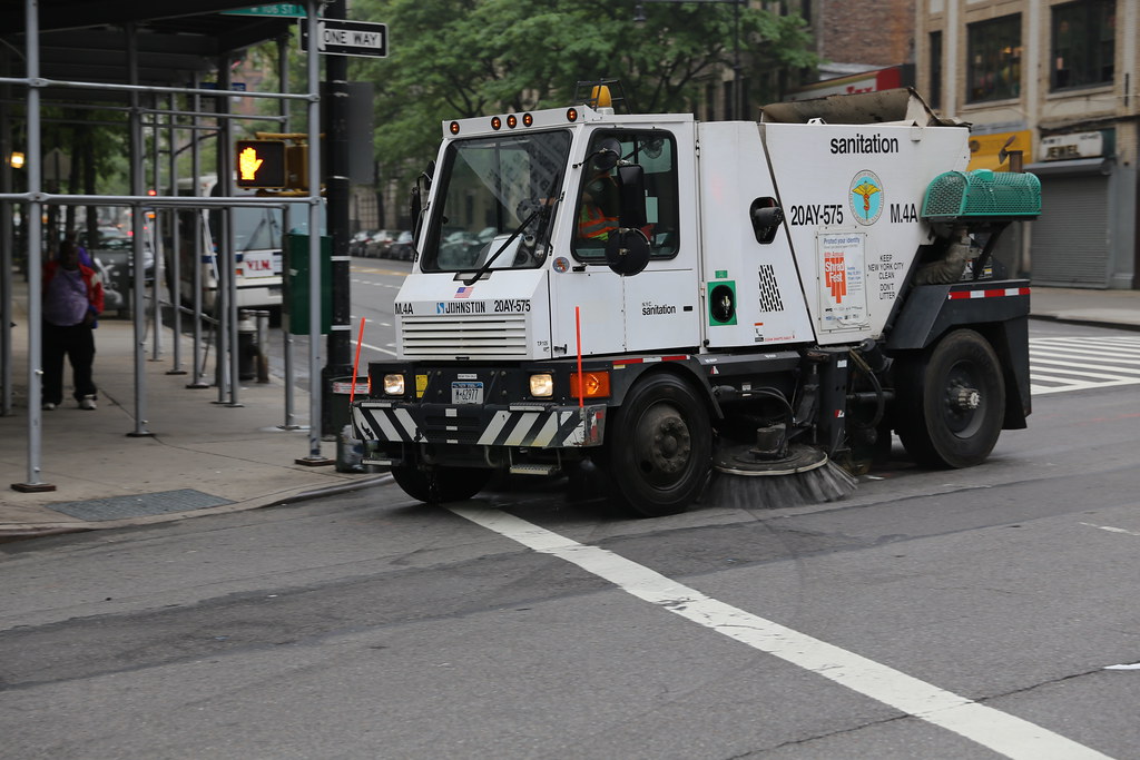 le camion balai doit avoir le champ libre à New York (Photo DR)